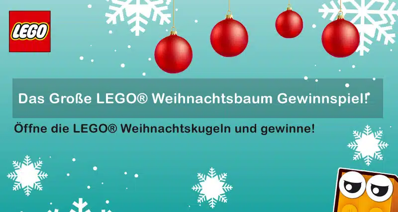 MightyBricks News: LEGO® Weihnachts Gewinnspiel