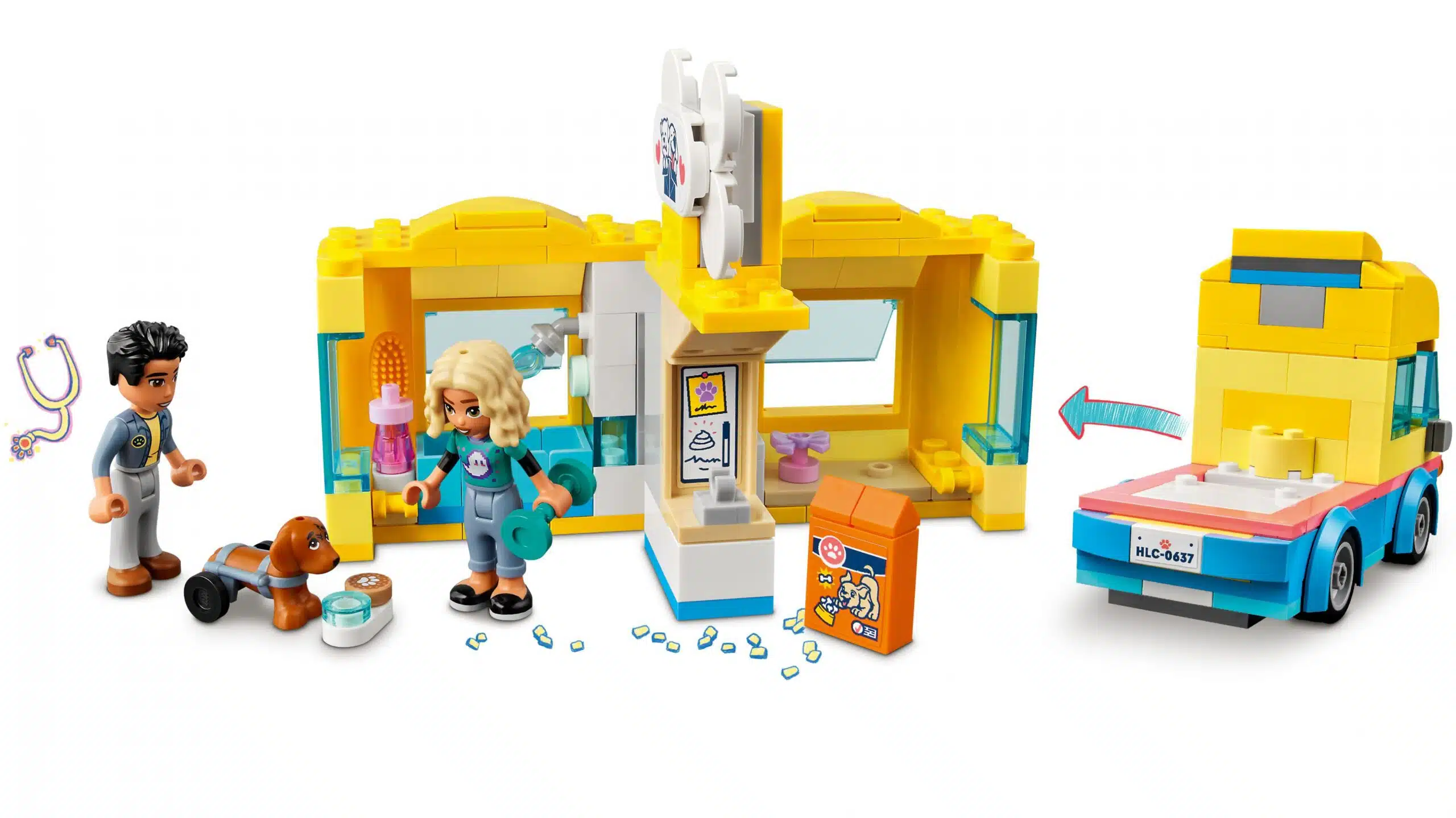 LEGO® Friends 41741 Hunderettungswagen