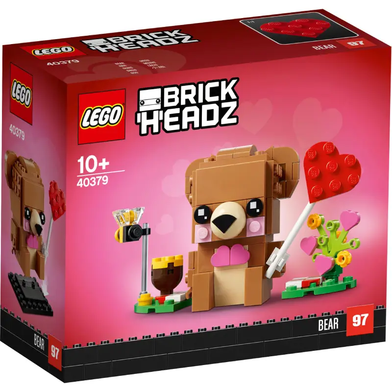LEGO® BrickHeadz 40379 Valentinstag Bär