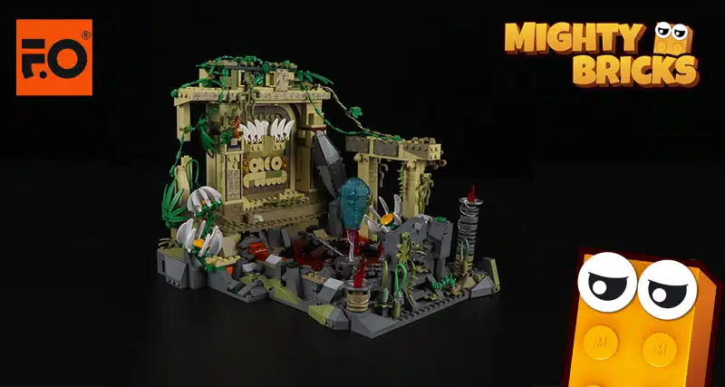MightyBricks News: FUNWHOLE F9010 The Ruined Temple of The Jungle