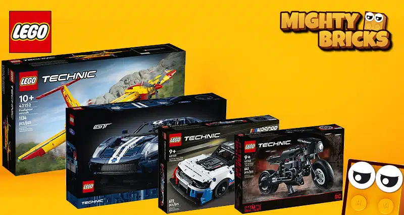 MightyBricks News: LEGO Technic 2023 März Neuheiten