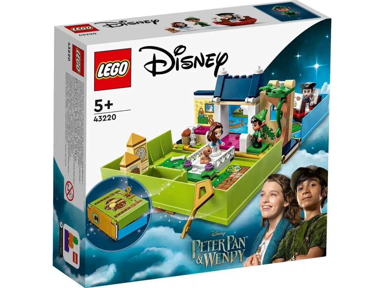 LEGO® Disney 43220 Peter Pan & Wendy – Märchenbuch-Abenteuer