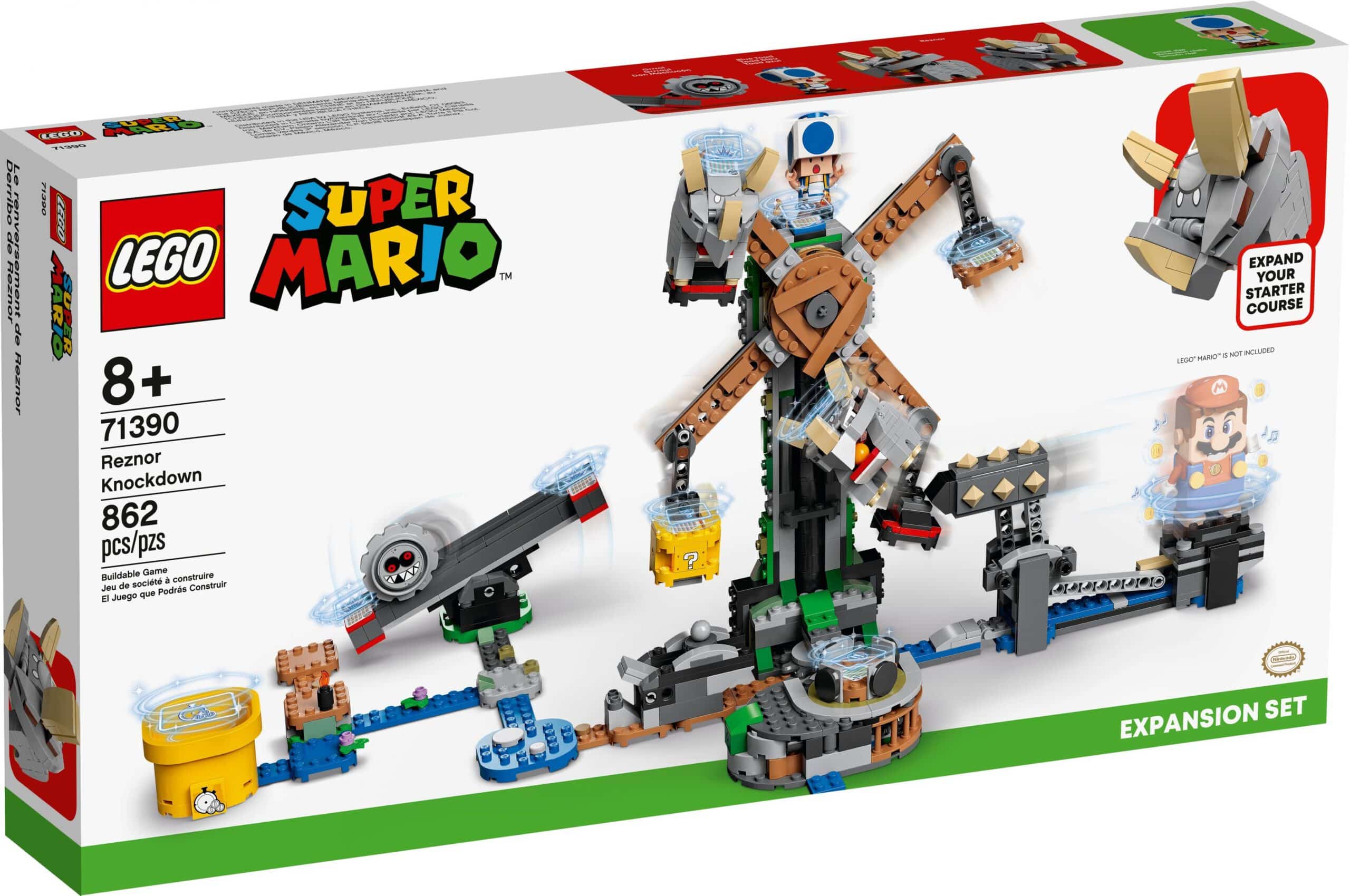 LEGO® Super Mario 71390 Reznors Absturz – Erweiterungsset