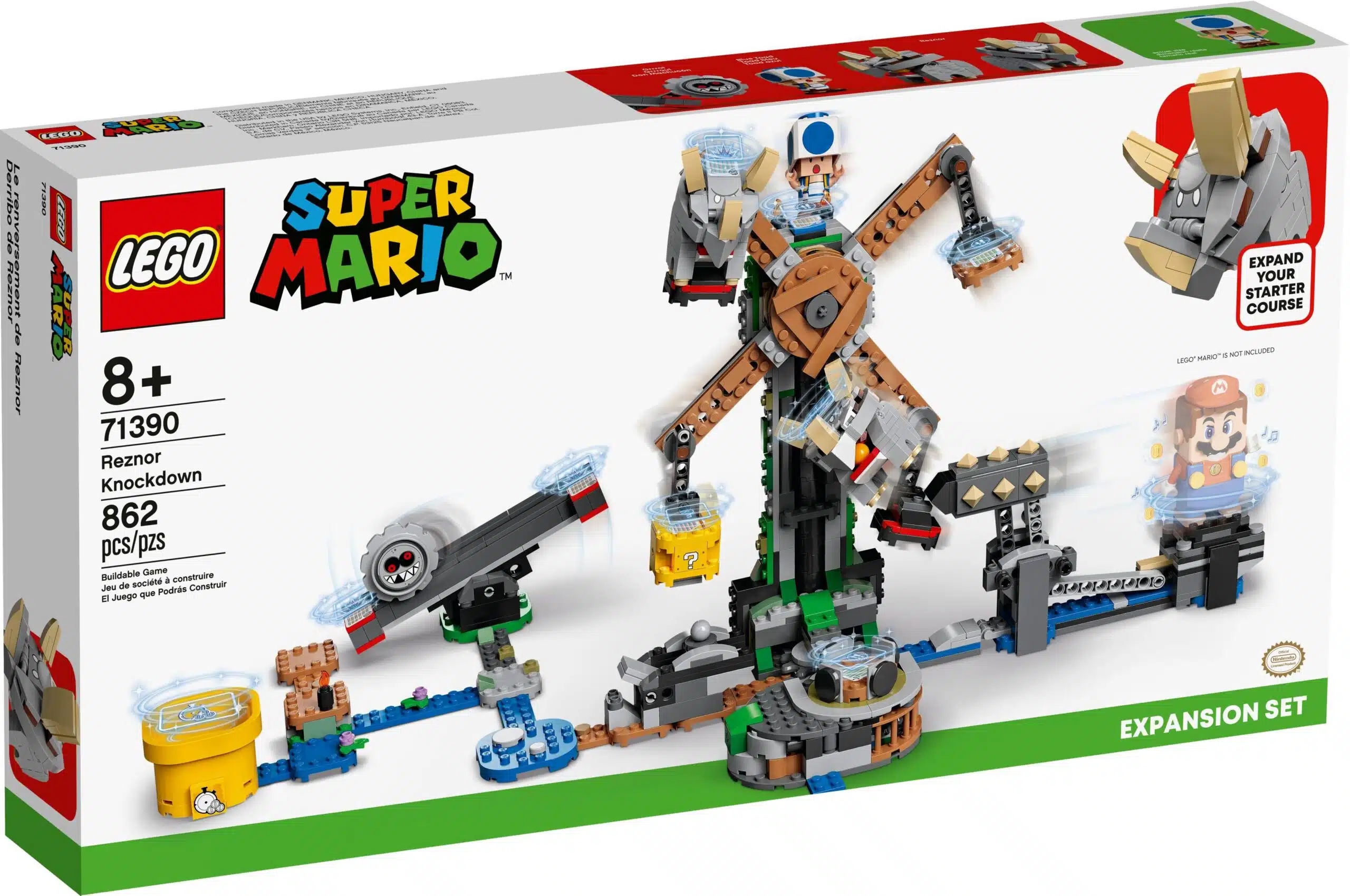 LEGO® Super Mario 71390 Reznors Absturz – Erweiterungsset LEGO® Super Mario 71390 Reznors Absturz – Erweiterungsset