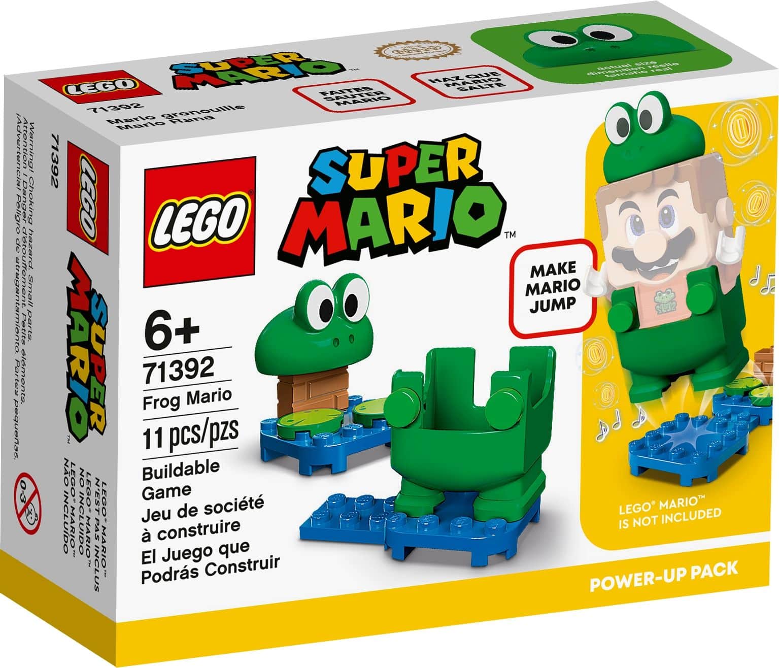 LEGO® Super Mario 71392 Frosch-Mario Anzug LEGO® Super Mario 71392 Frosch-Mario Anzug