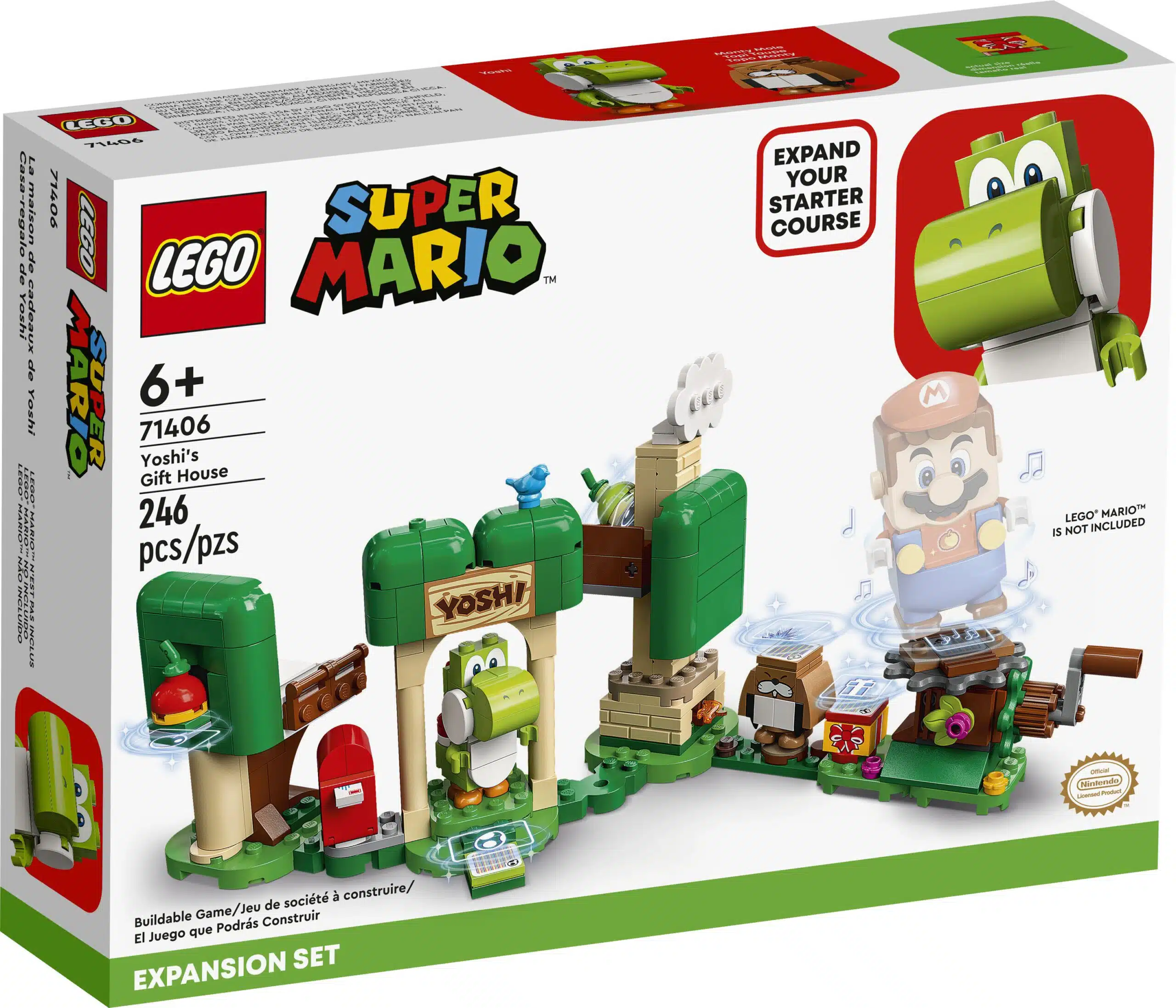 LEGO® Super Mario 71406 Yoshis Geschenkhaus
