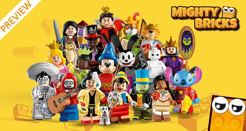 MightyBricks News: Preview LEGO® Collectable Minifigures 71038 Minifiguren Disney 100 MightyBricks News: Preview LEGO® Collectable Minifigures 71038 Minifiguren Disney 100