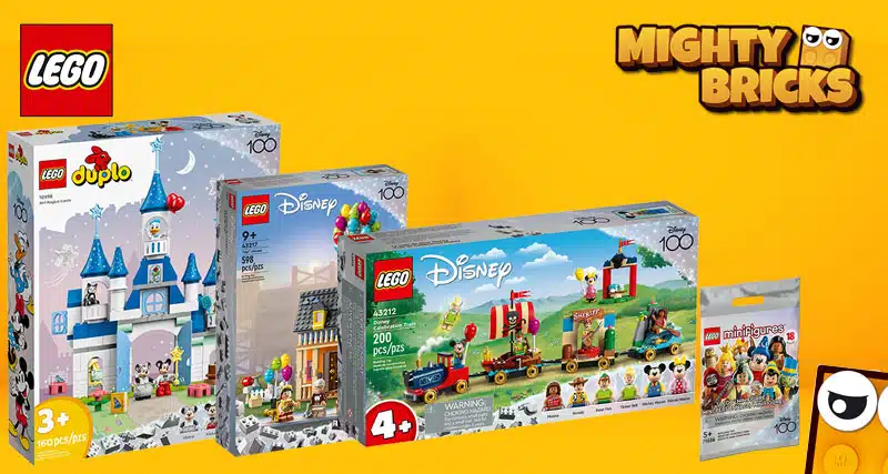 MightyBricks News: LEGO Sets zu 100 Jahren Disney