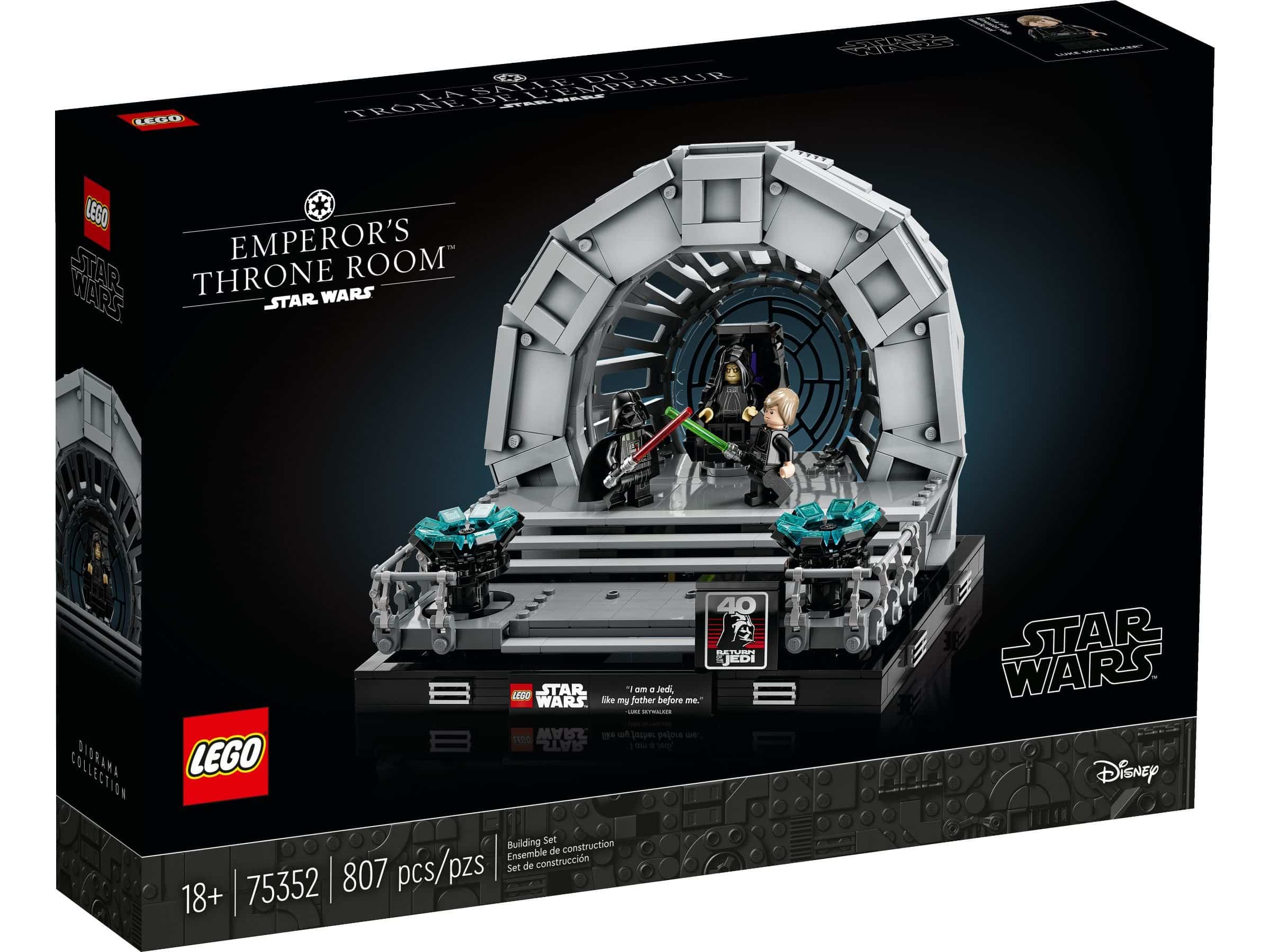  LEGO Star Wars 75352 Thronsaal des Imperators – Diorama 