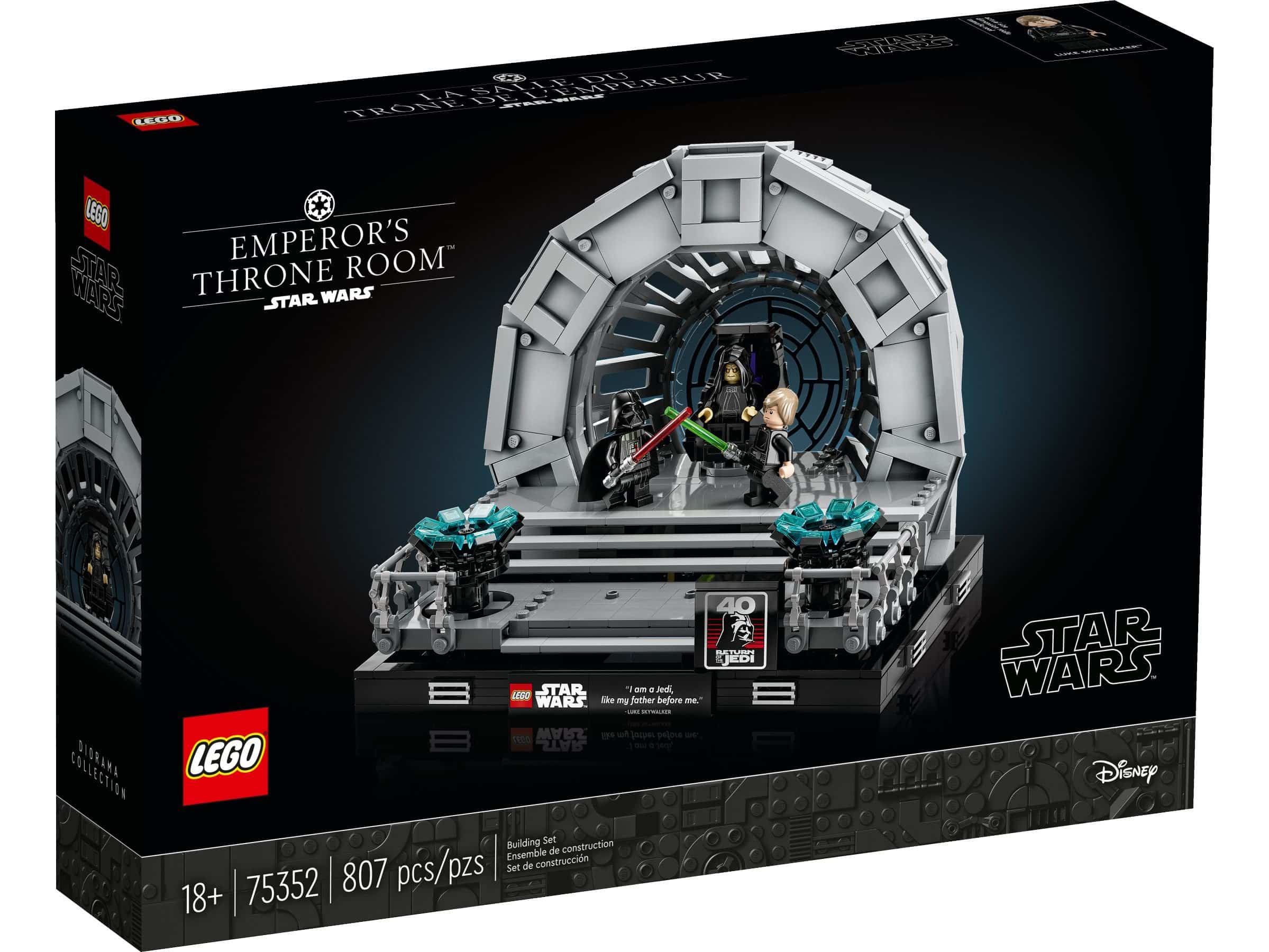 LEGO Star Wars 75352 Thronsaal des Imperators – Diorama LEGO Star Wars 75352 Thronsaal des Imperators – Diorama