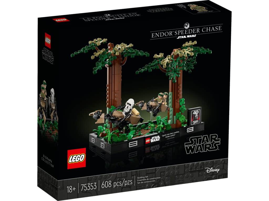  LEGO Star Wars 75353 Verfolgungsjagd auf Endor™ – Diorama 