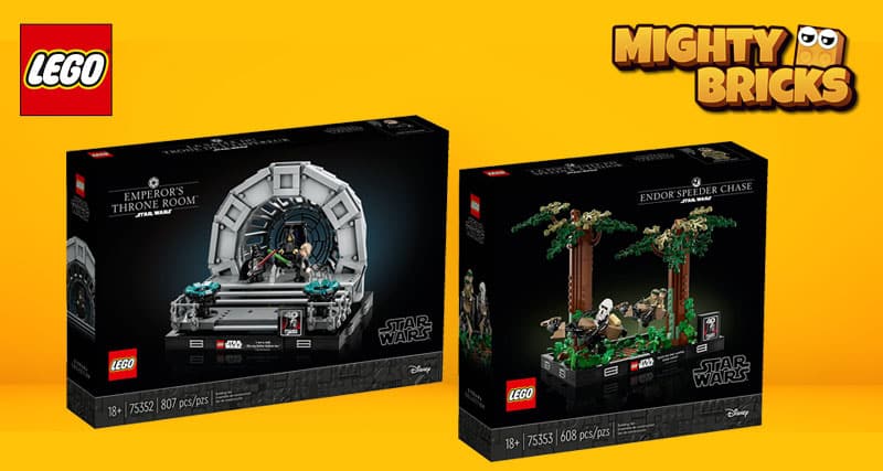 MightyBricks News: Die neuen LEGO Star Wars Dioramen 75352 + 75353 MightyBricks News: Die neuen LEGO Star Wars Dioramen 75352 + 75353