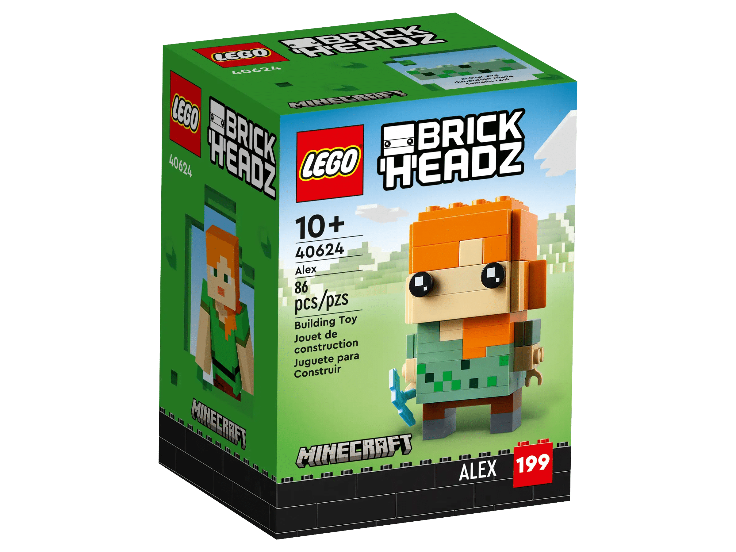 LEGO® BrickHeadz 40624 Minecraft Alex