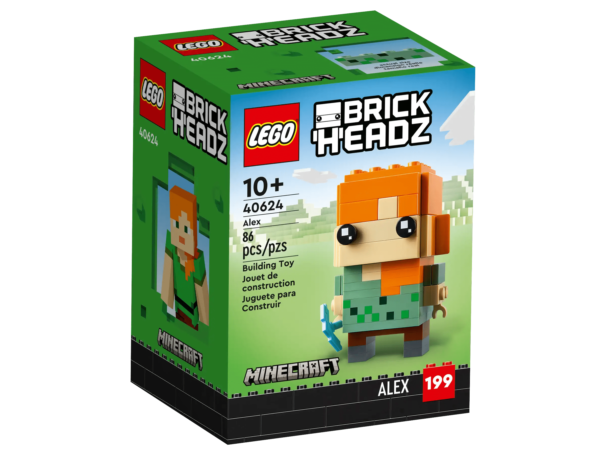 LEGO® BrickHeadz 40624 Minecraft Alex LEGO® BrickHeadz 40624 Minecraft Alex