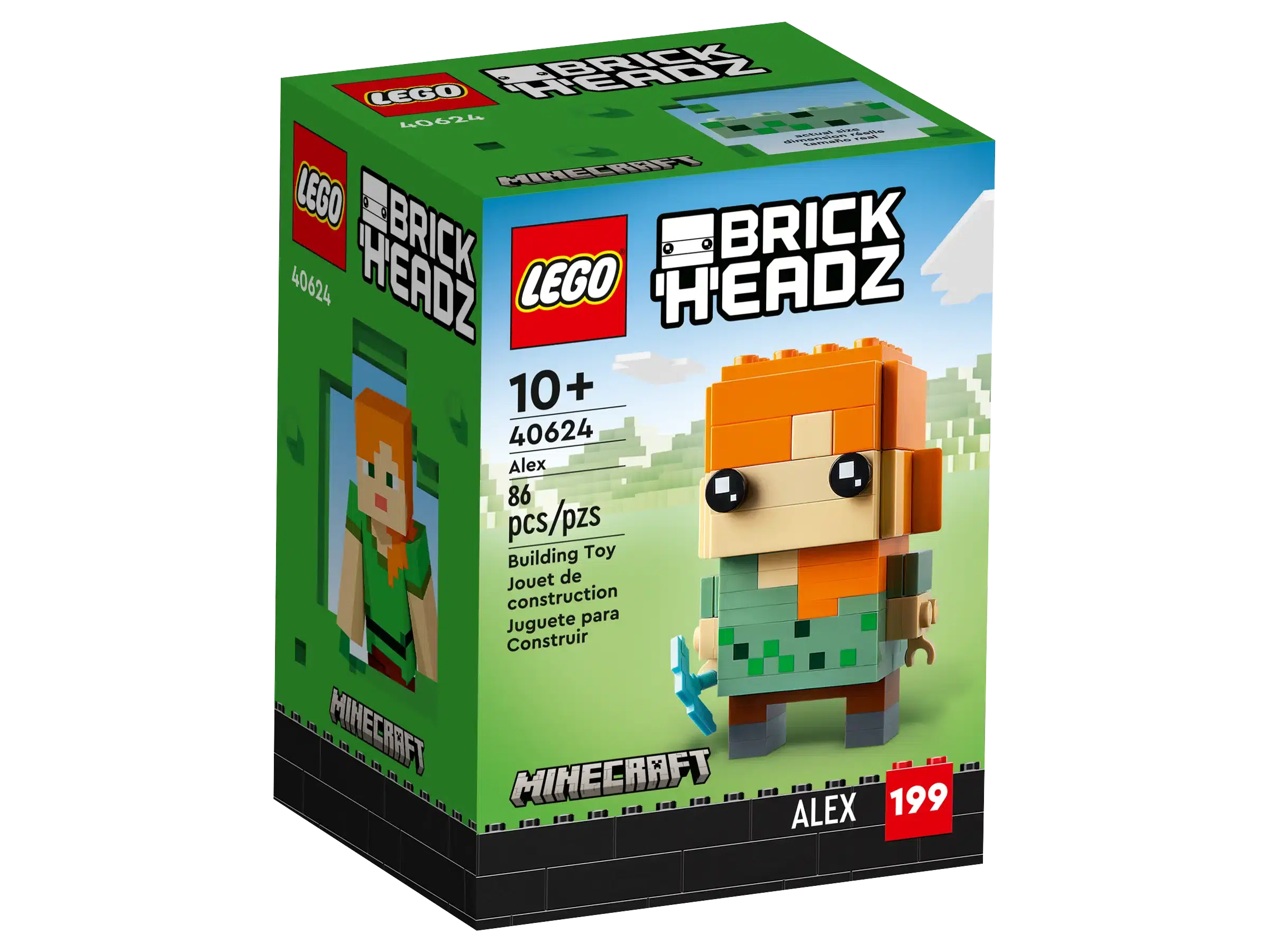 LEGO® BrickHeadz 40624 Minecraft Alex