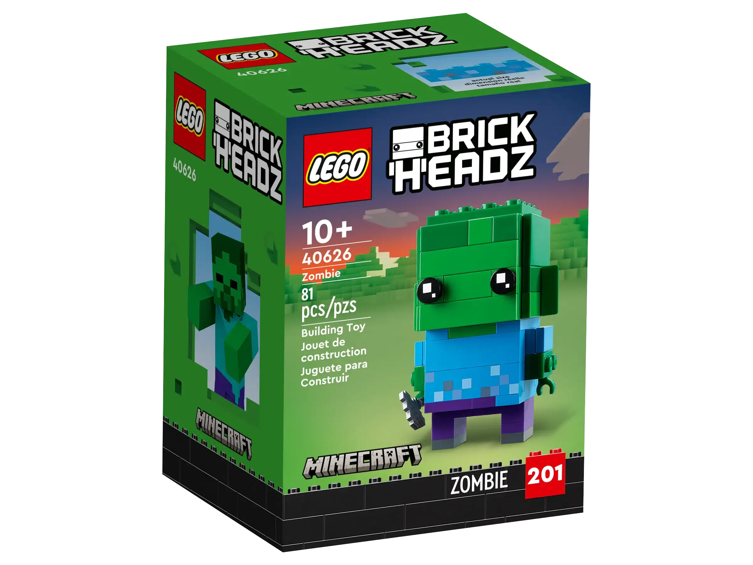 LEGO® BrickHeadz 40626 Minecraft Zombie