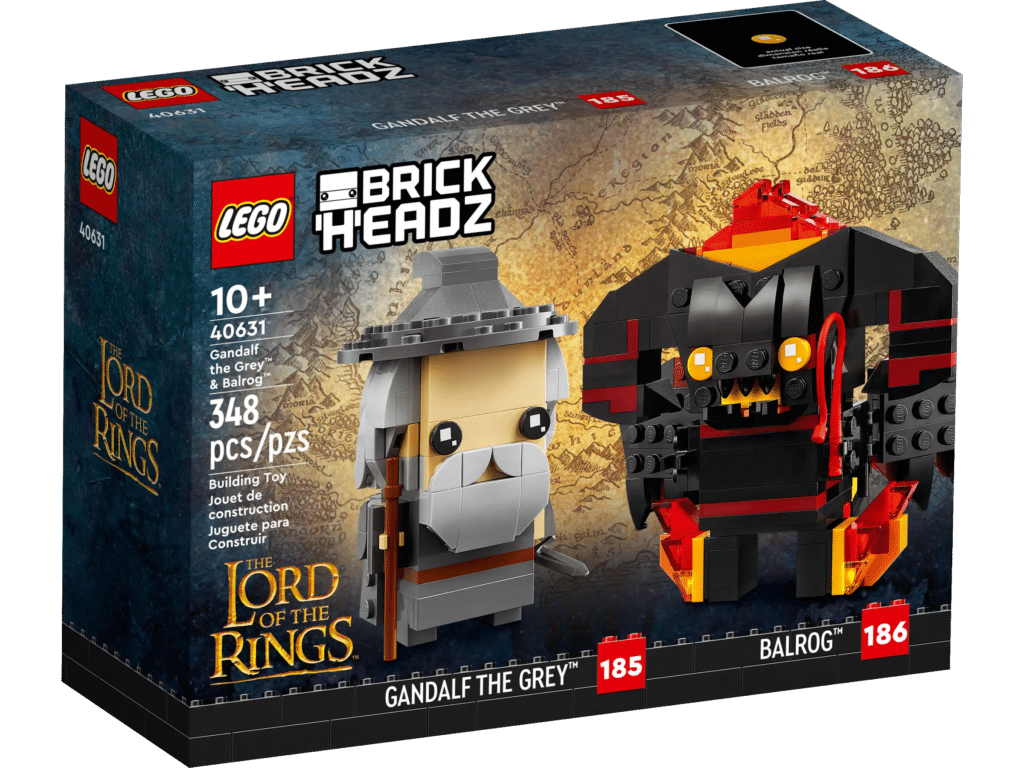 LEGO® BrickHeadz 40631 Gandalf der Graue und Balrog