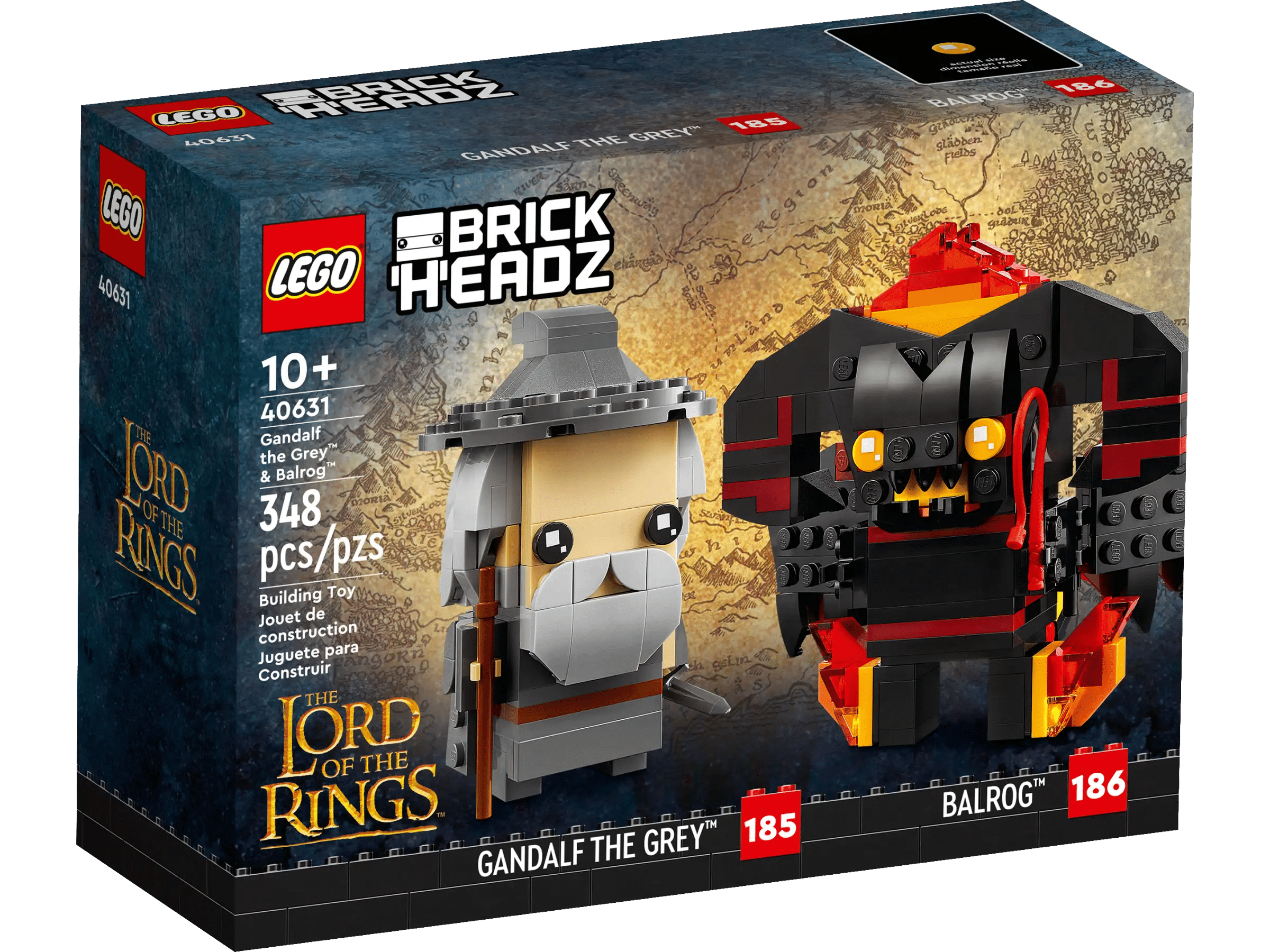 LEGO® BrickHeadz 40631 Gandalf der Graue und Balrog LEGO® BrickHeadz 40631 Gandalf der Graue und Balrog