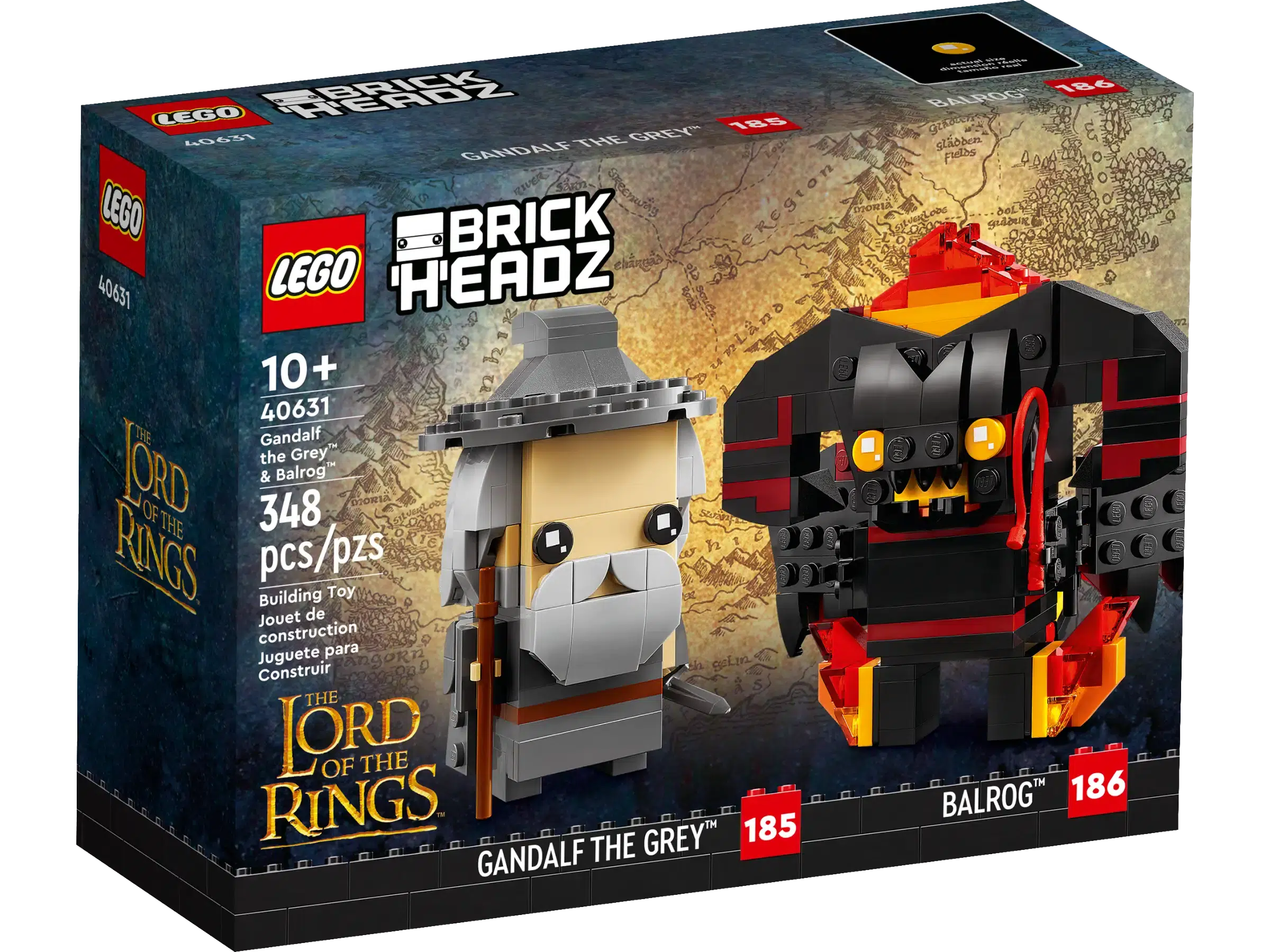 LEGO® BrickHeadz 40631 Gandalf der Graue und Balrog