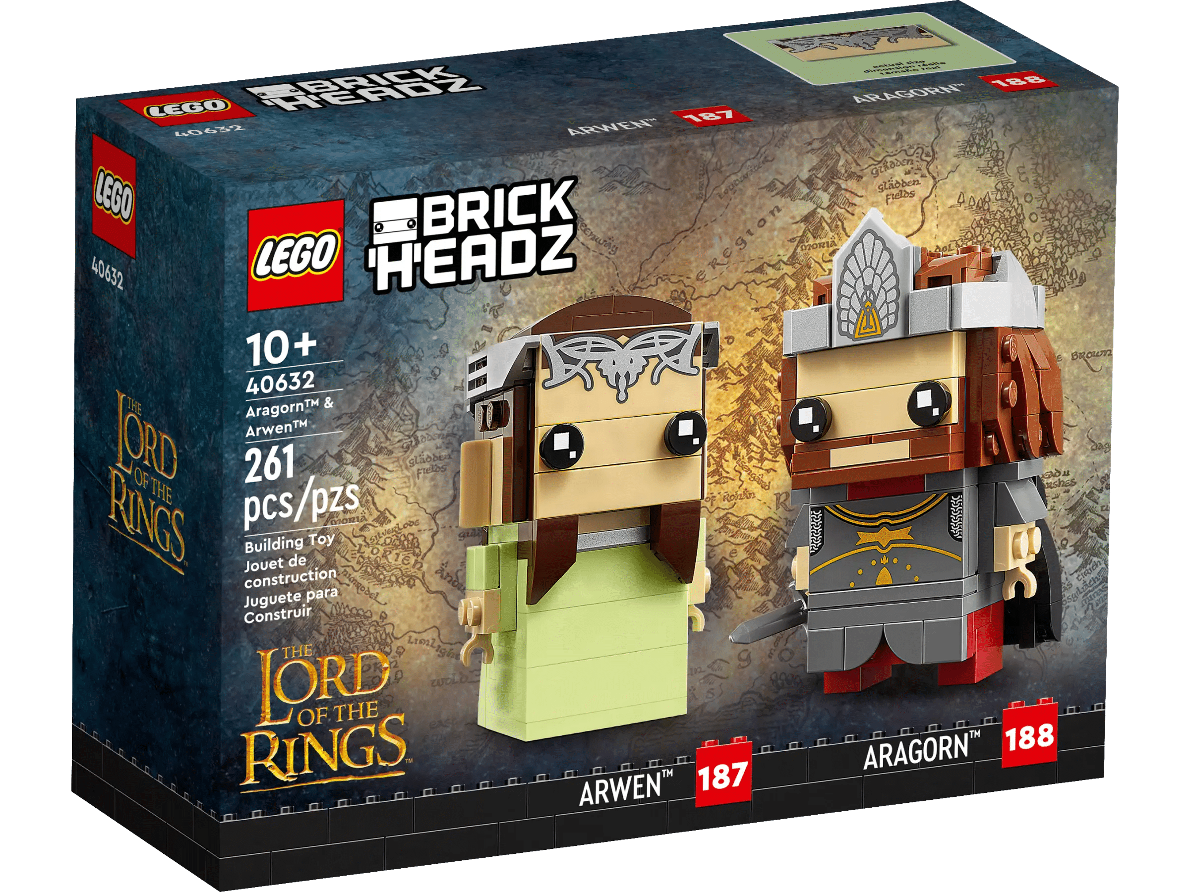 LEGO® BrickHeadz 40632 Aragorn und Arwen