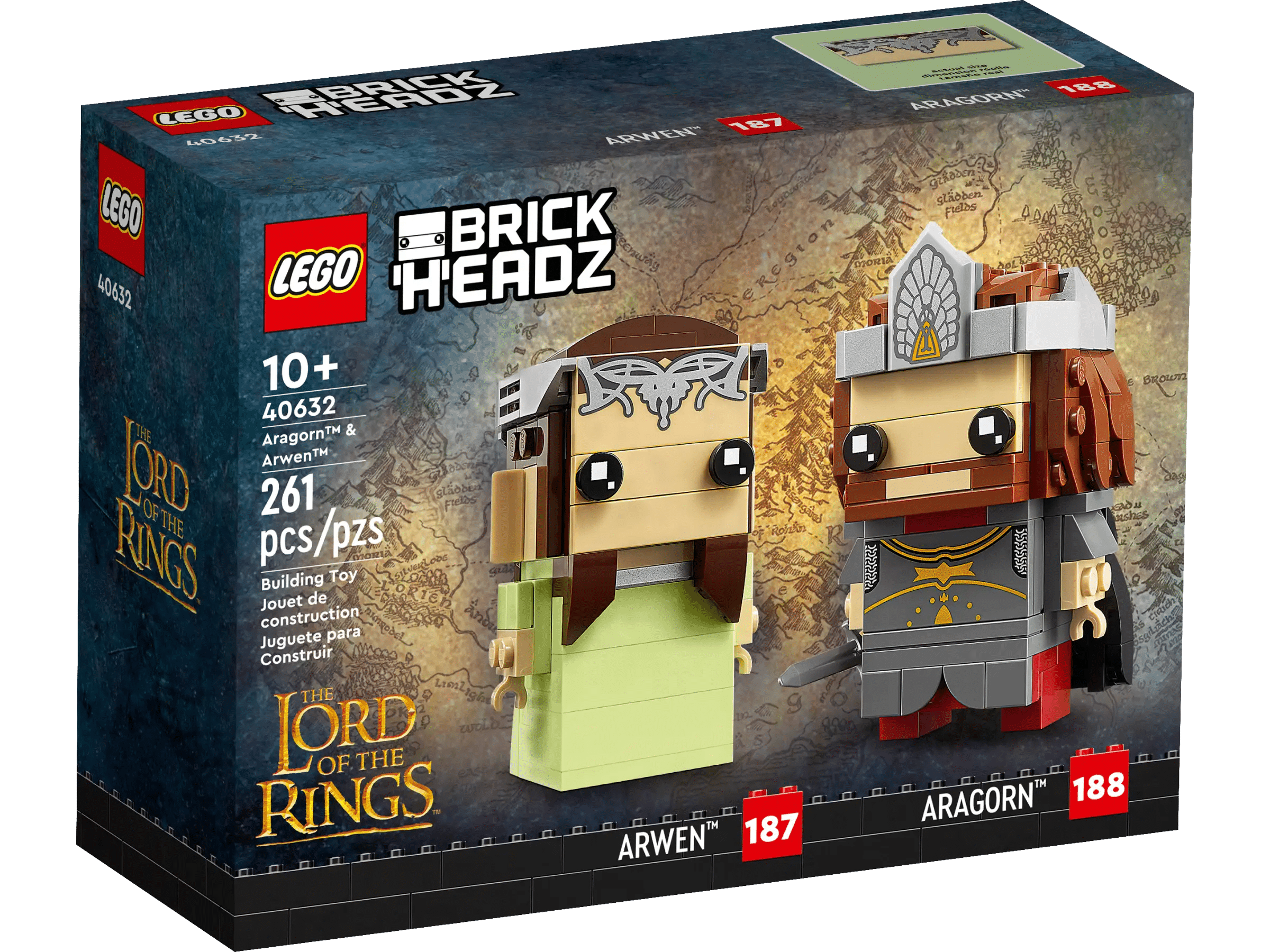 LEGO® BrickHeadz 40632 Aragorn und Arwen LEGO® BrickHeadz 40632 Aragorn und Arwen