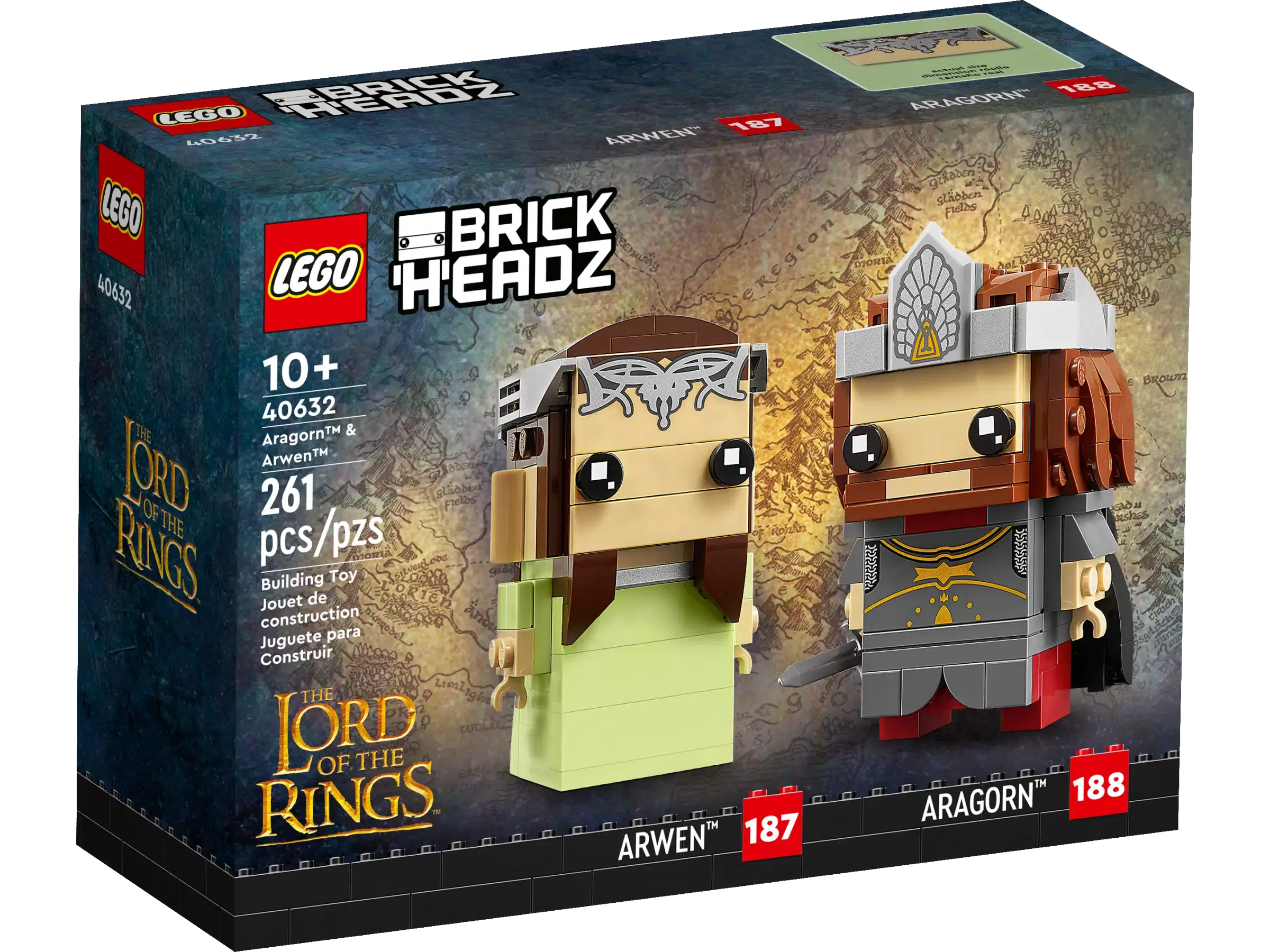 LEGO® BrickHeadz 40632 Aragorn und Arwen