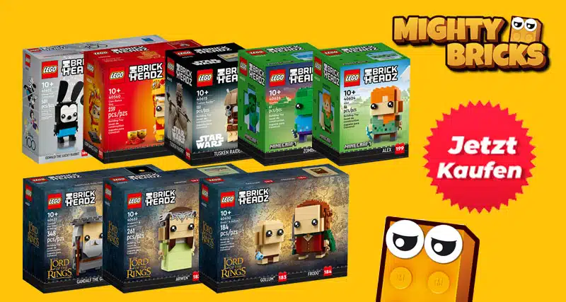 MightyBricks News: LEGO BrickHeadz in Teltow kaufen