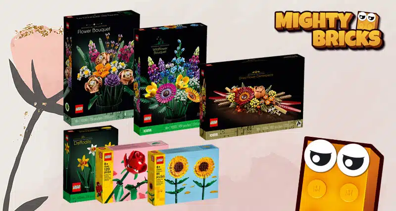 MightyBricks News: LEGO Blumen