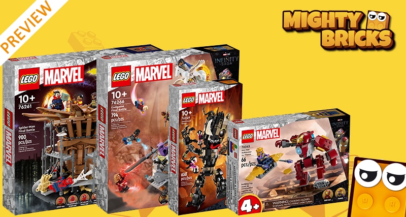 MightyBricks News: LEGO Super Heroes Marvel Neuheiten Sommer 2023