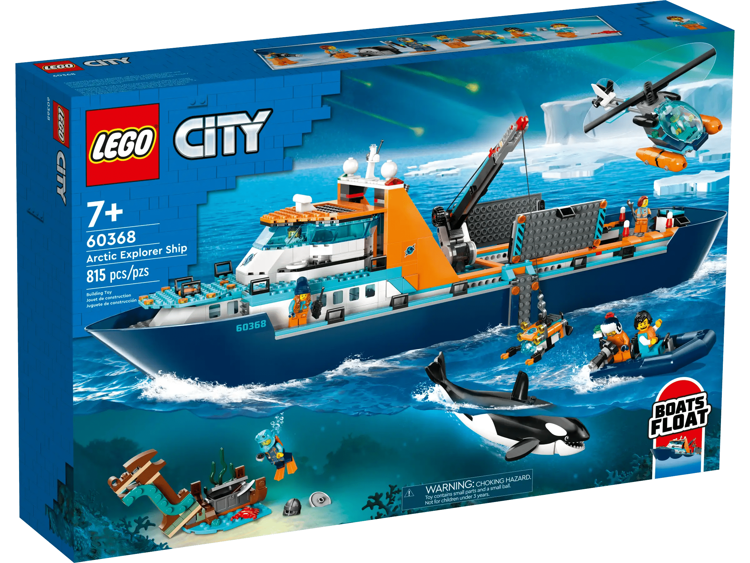 LEGO® City 60368 Arktis Forschungsschiff
