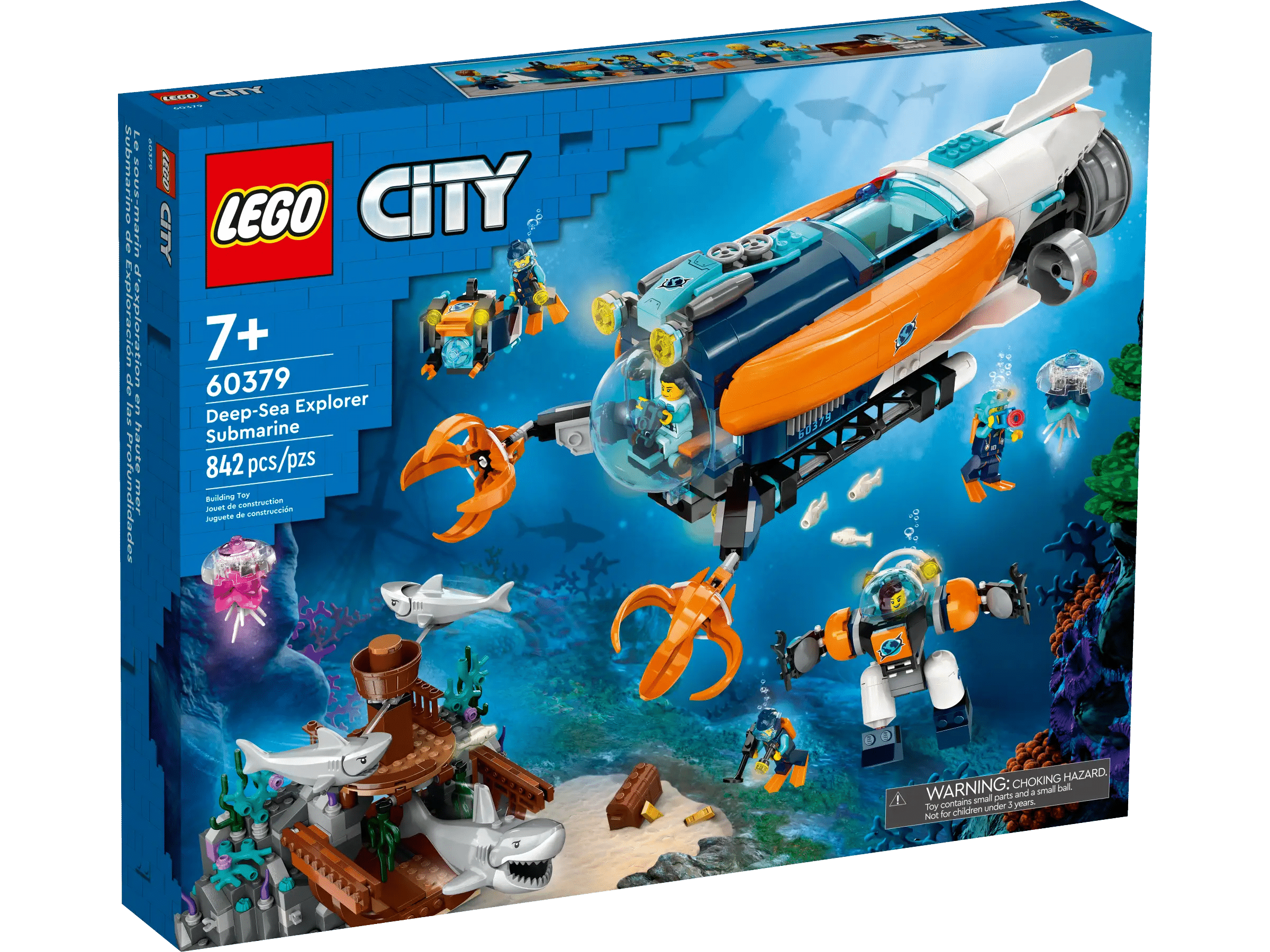 LEGO® City 60379 Forscher U Boot