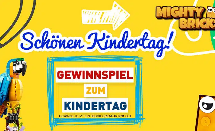 MightyBricks News: Gewinnspiel zum Kindertag 2023