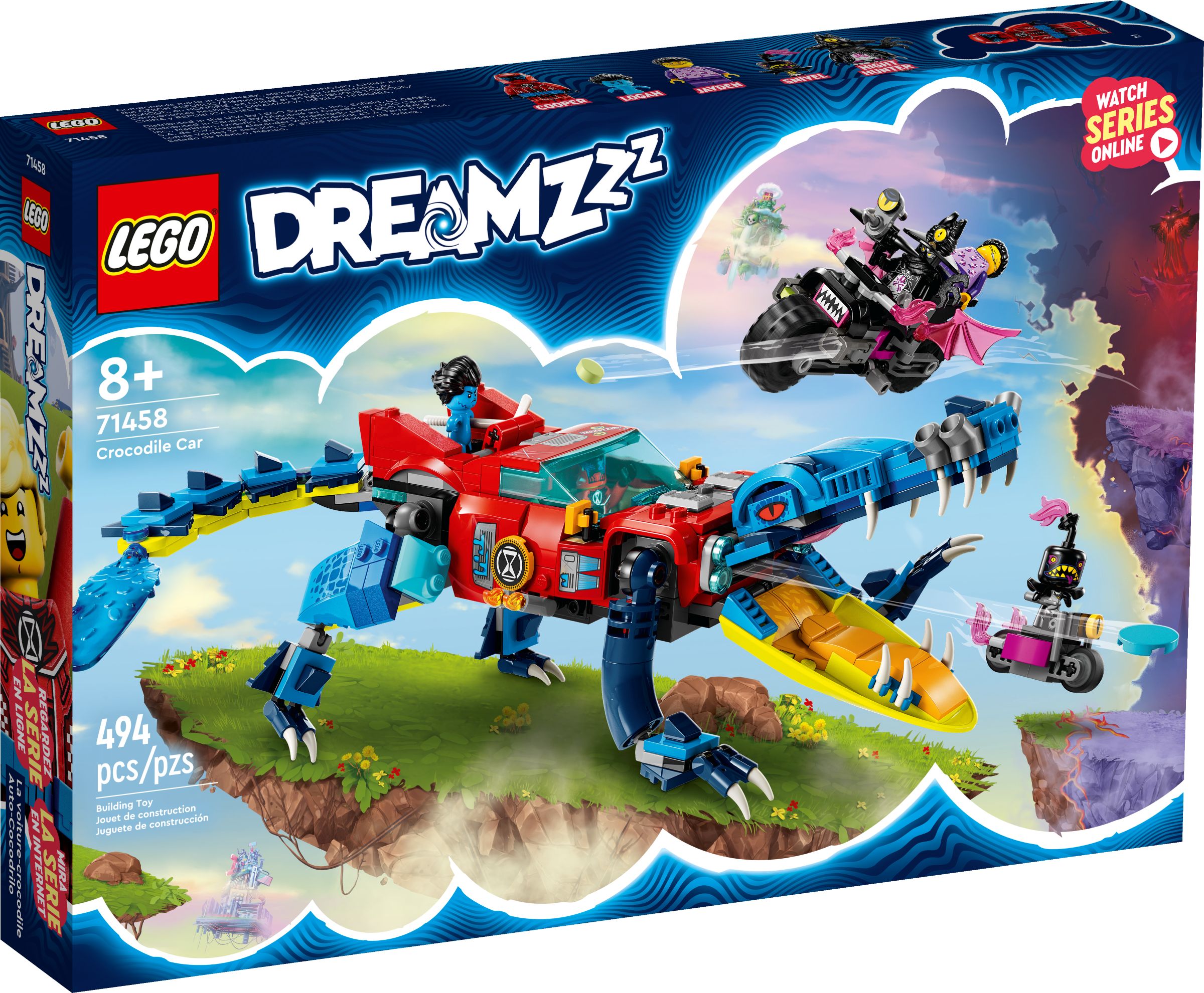 LEGO® Dreamzzz 71458 Krokodilauto LEGO® Dreamzzz 71458 Krokodilauto