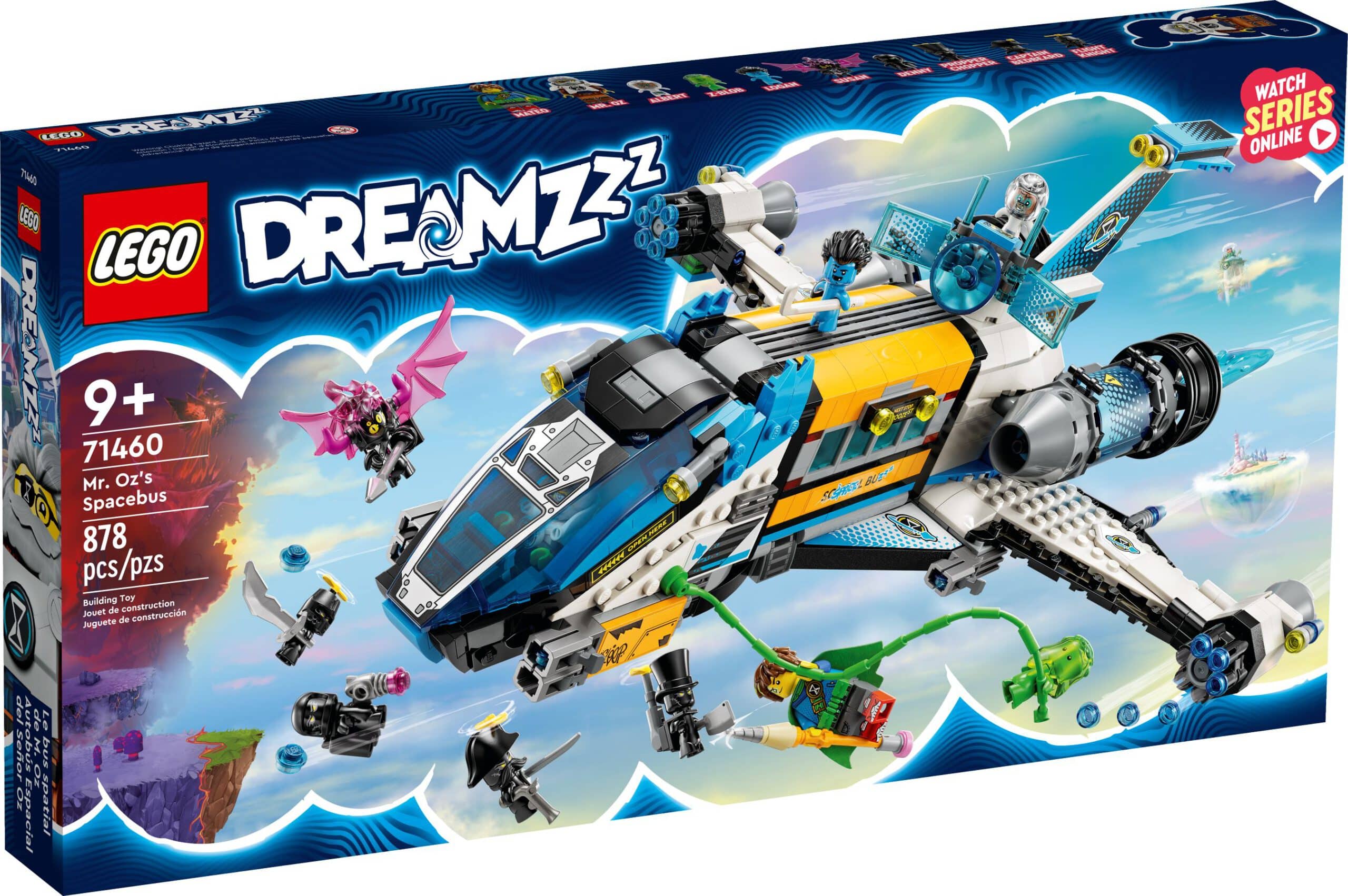 LEGO® Dreamzzz 71460 Der Weltraumbus von Mr. Oz