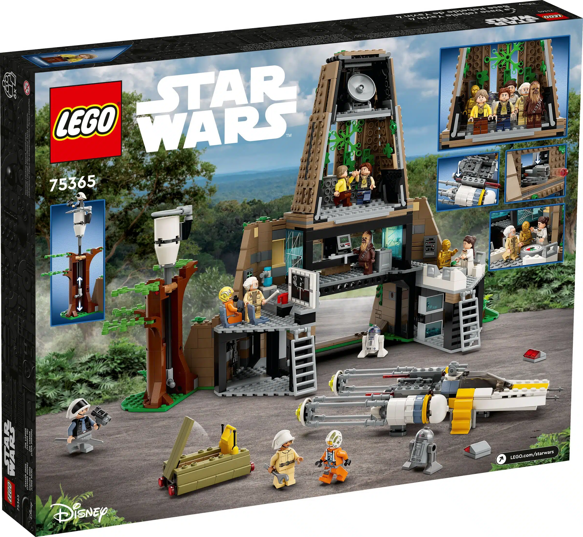 LEGO® Star Wars 75365 Rebellenbasis auf Yavin 4