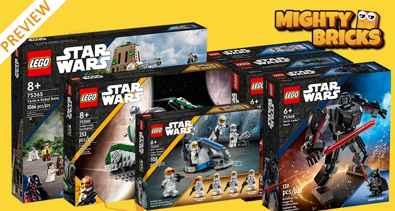 MightyBricks News LEGO Star Wars August 2023 Preview