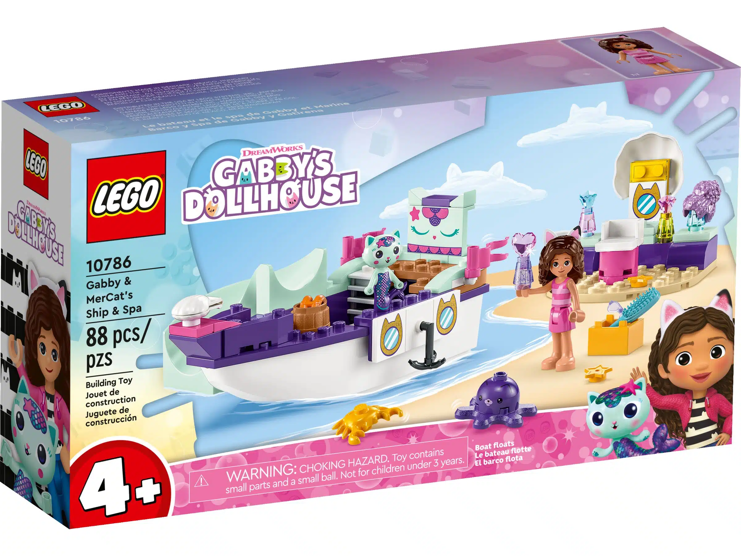 LEGO® DreamWorks 10786 Gabbys und Meerkätzchens Schiff und Spa LEGO® DreamWorks 10786 Gabbys und Meerkätzchens Schiff und Spa