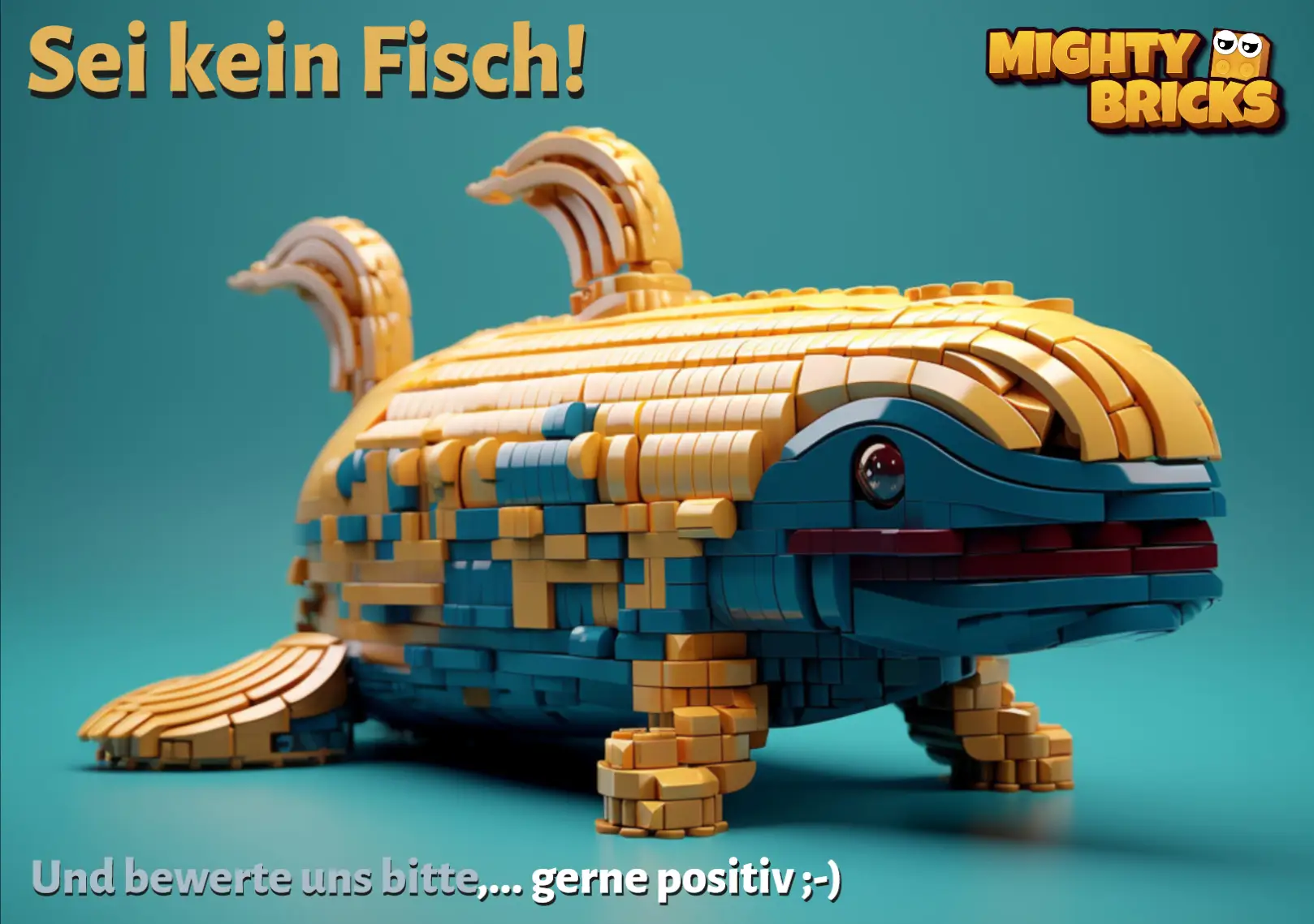 LEGO MightyBricks Bewertung Fischtier