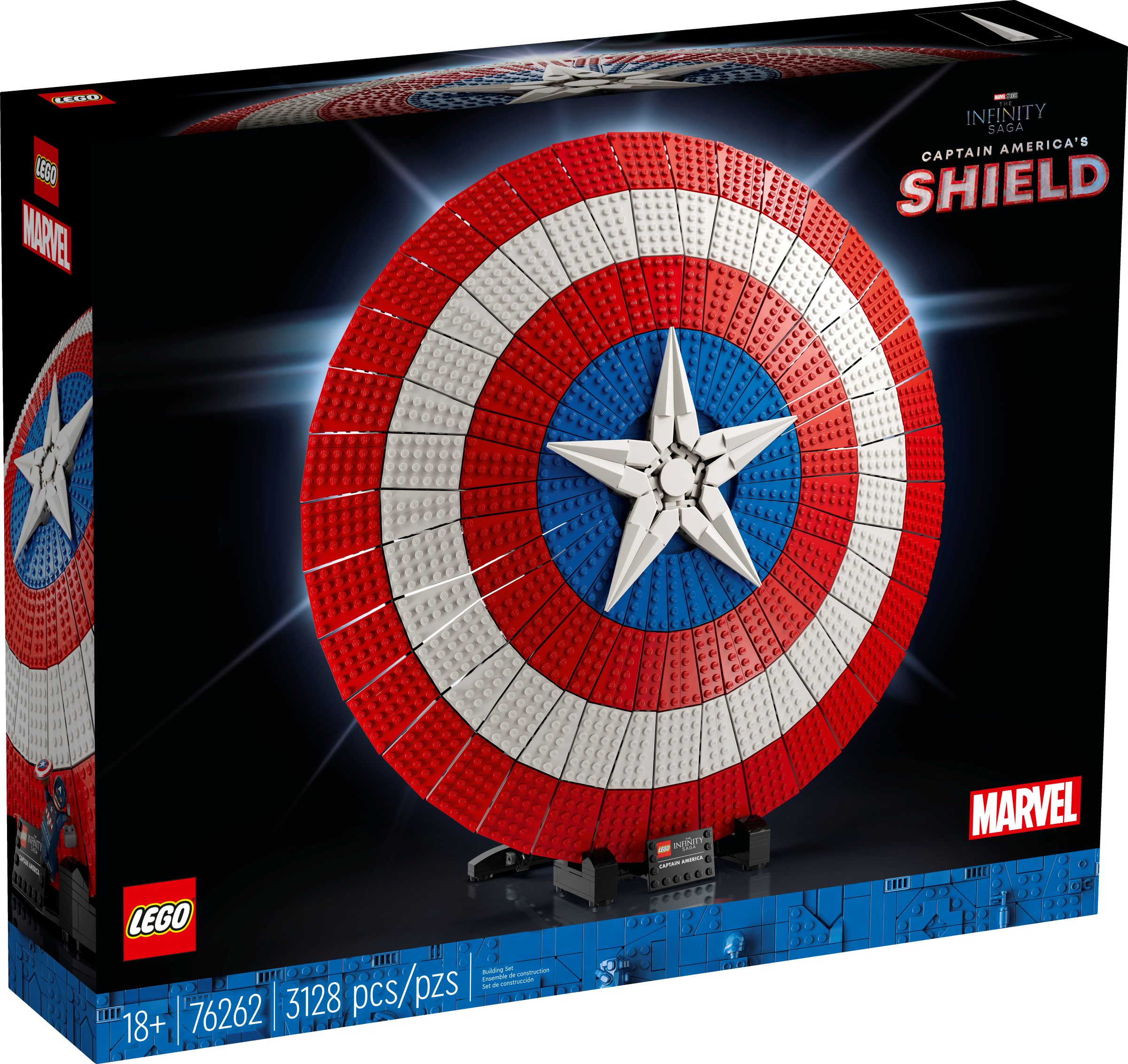 LEGO® Super Heroes 76262 Captain Americas Schild LEGO® Super Heroes 76262 Captain Americas Schild