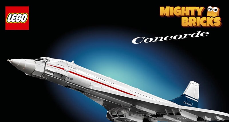 MightyBricks News: LEGO® Icons 10318 Concorde MightyBricks News: LEGO® Icons 10318 Concorde