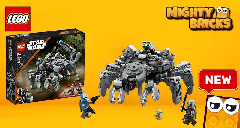 MightyBricks News: LEGO® Star Wars 75361 Spinnenpanzer