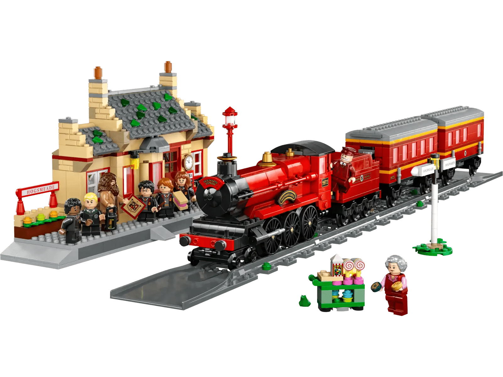 LEGO® Harry Potter 76423 Hogwarts Express™ & der Bahnhof von Hogsmeade™ LEGO® Harry Potter 76423 Hogwarts Express™ & der Bahnhof von Hogsmeade