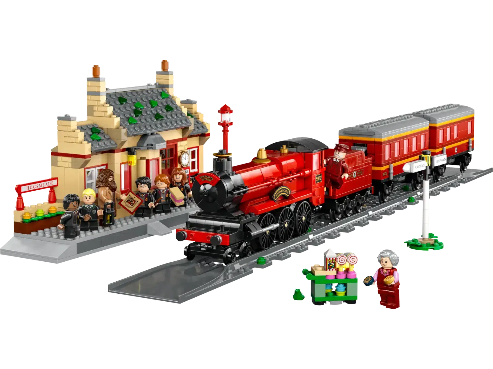 LEGO® Harry Potter 76423 Hogwarts Express™ & der Bahnhof von Hogsmeade