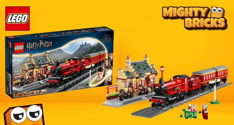 MightyBricks News: LEGO® Harry Potter 76423 Hogwarts Express™ & der Bahnhof von Hogsmeade™
