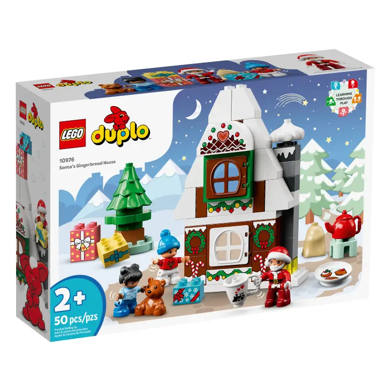 LEGO® Duplo 10976 Lebkuchenhaus mit Weihnachtsmann