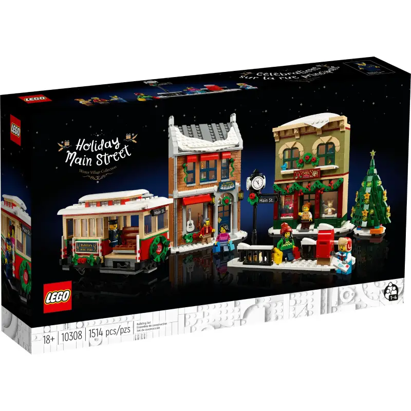 LEGO® Icons 10308 Weihnachtlich geschmückte Hauptstraße