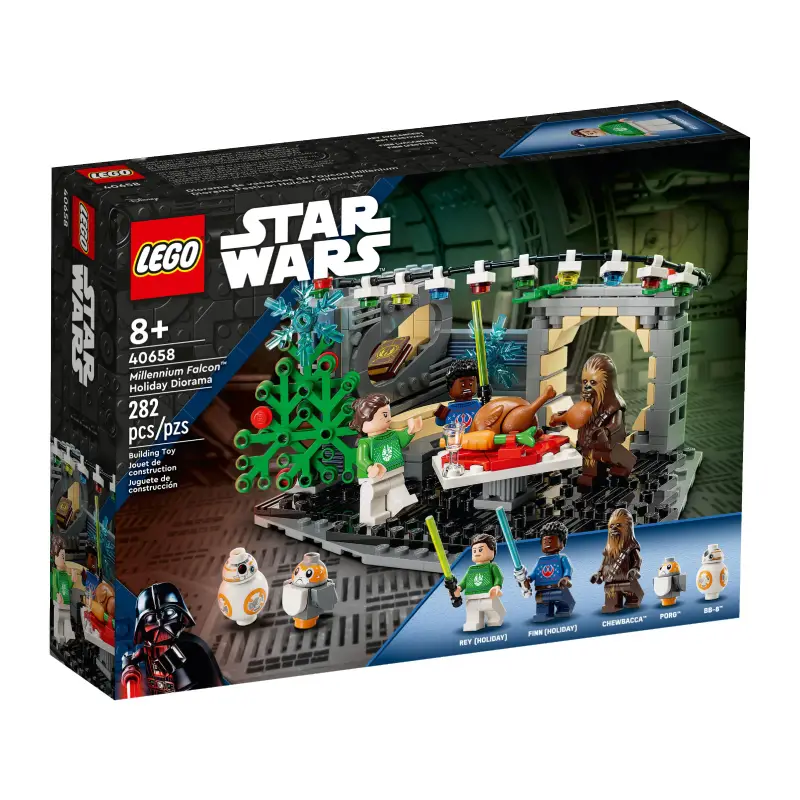 LEGO® Star Wars 40658 Millennium Falcon™ – Weihnachtsdiorama