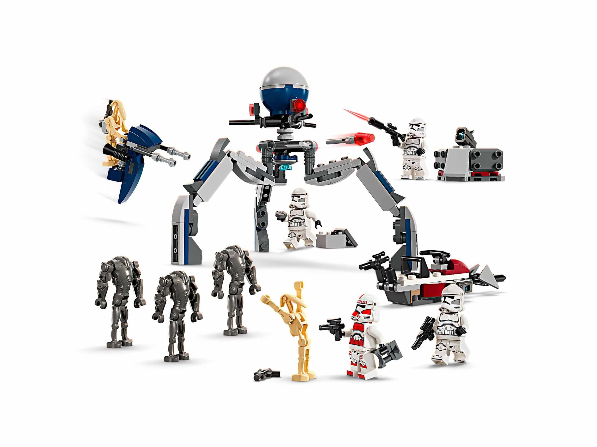 LEGO® Star Wars 75372 Clone Trooper™ & Battle Droid™ Battle Pack » MightyBricks