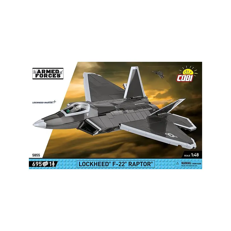 COBI Lockheed F-22 Raptor 