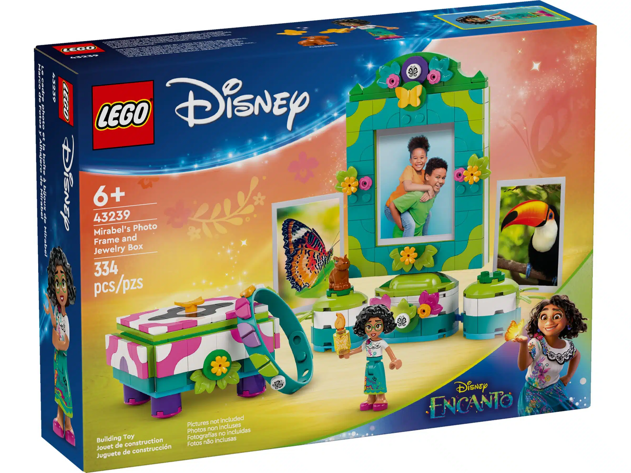 LEGO® Disney 43239 Mirabels Fotorahmen und Schmuckkassette